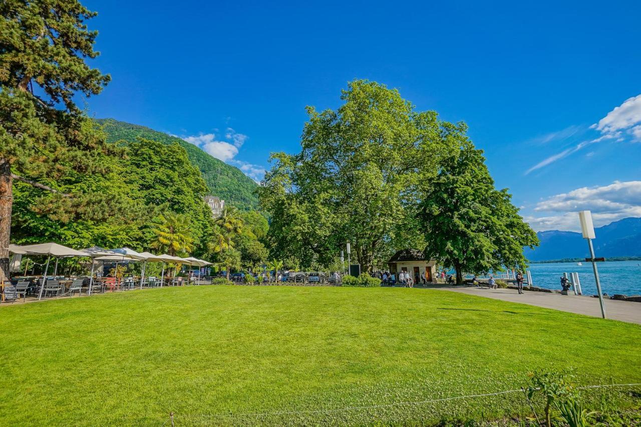 L'Eden Studio With A Balcony - Lake View Montreux Extérieur photo